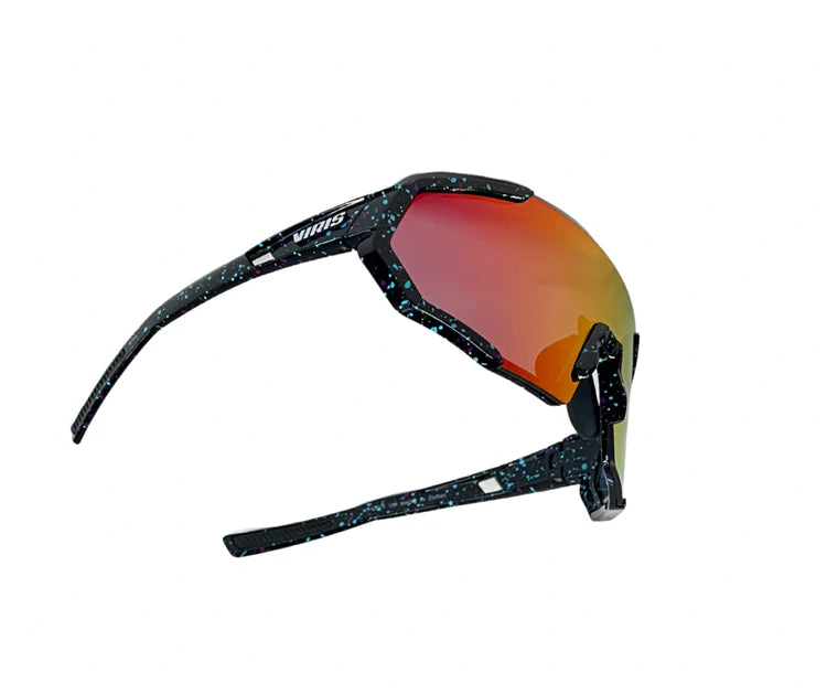 Raptor Sportbrille / Black Paint Splatter